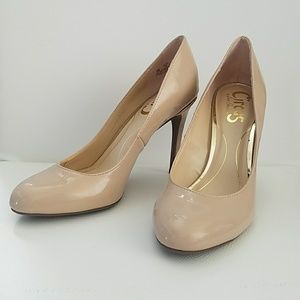 NWB Sam edelman nude patent dress pumps sz8
